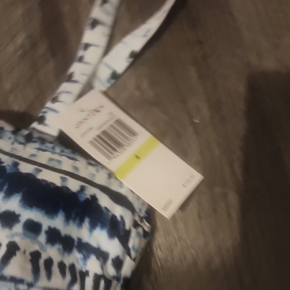 Jantzen Water Dunes Flora Bandeau One Piece Swimsuit Size 4 - Picture 4 of 5